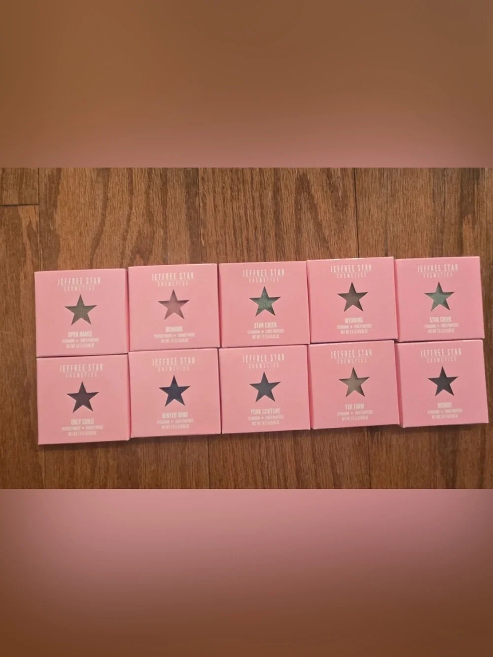 Jeffree Star Pink Eyeshadow Single Pack🎨Lady all day long pick your color & Slay